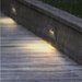 Aplica LED 2W Exterior Stairs cu senzor de miscare, LED inclus, 1 surse de iluminare, Lumina: Calda,